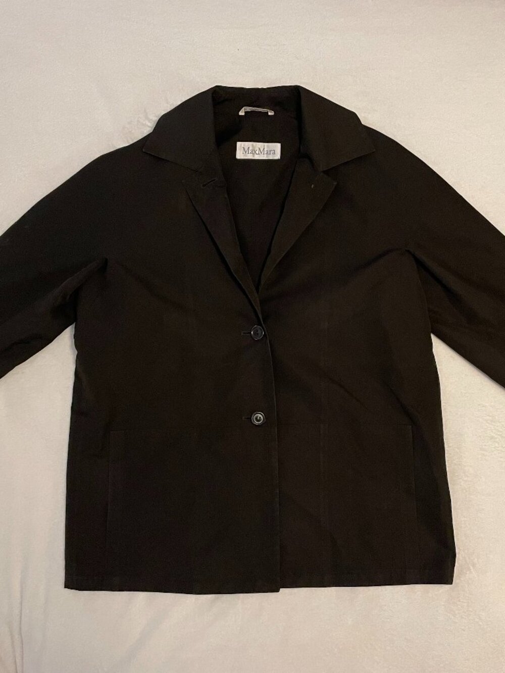 MaxMara short trench coat